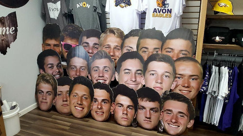 Avon Cross Country Senior BIG HEAD
