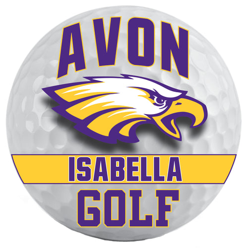 Avon Eagles Golf Yard Sign - 2 Size Options