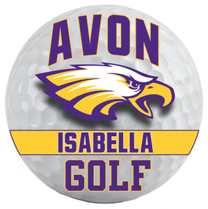 Avon Eagles Golf Yard Sign - 2 Size Options