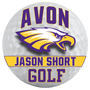 Avon Eagles Golf Yard Sign - 2 Size Options
