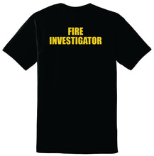 Fire Investigator Tee Shirt