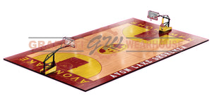 Avon Lake Shoremen 3D Basketball Court