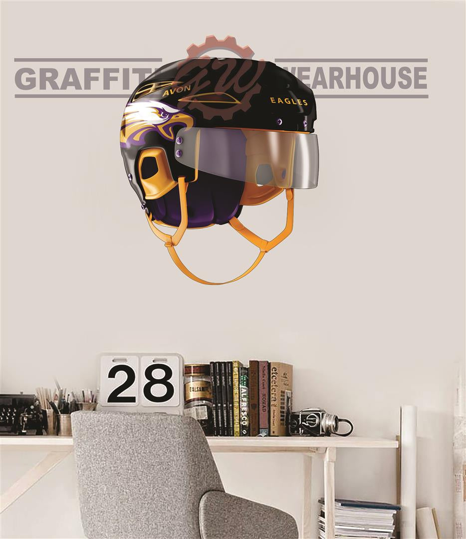 Avon Hockey Helmet Wall Mascot™ – Graffiti Wearhouse