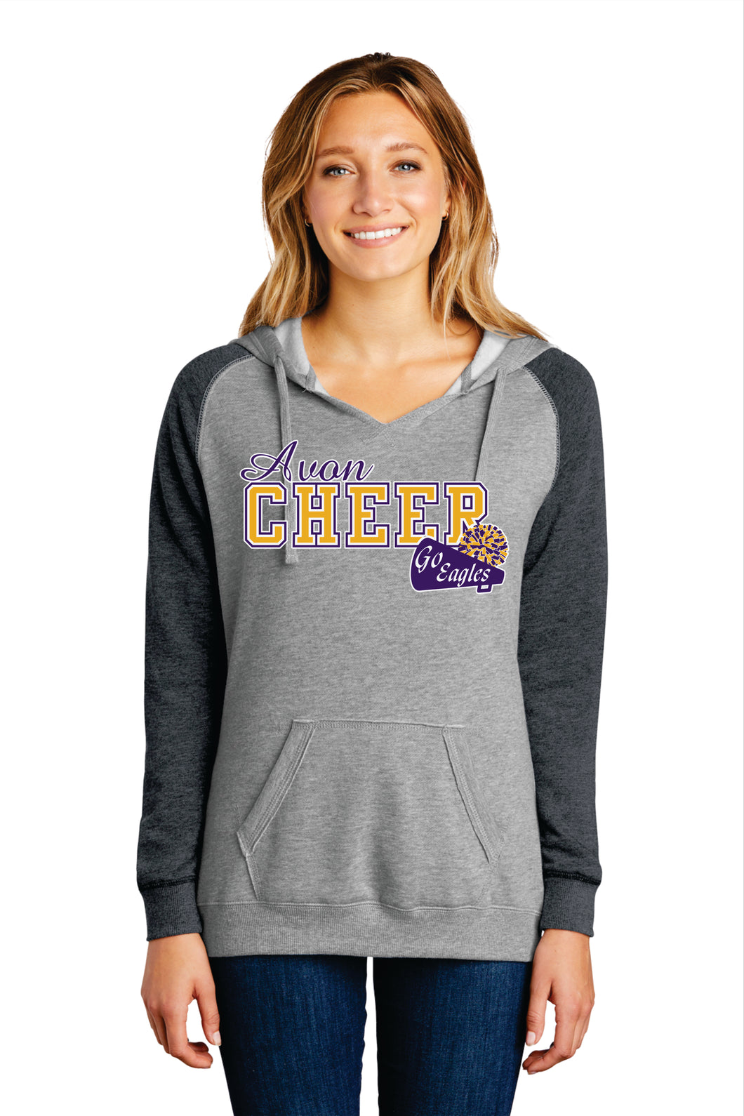 Avon Cheer District ® Women’s Lightweight Fleece Raglan Hoodie