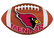 Mentor Football Wall Mascot™