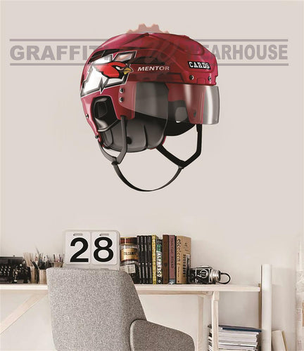 Mentor Hockey Helmet Wall Mascot™