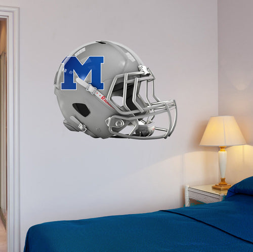 Midview Football Helmet Wall Mascot 24