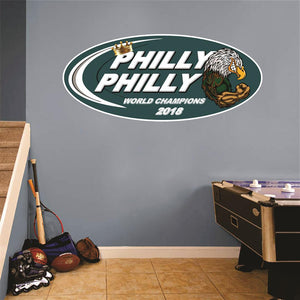 Philly Philly Eagle Wall Mascot™ 3 SIZE Options