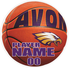 Avon Eagles Basketball Yard Sign - 2 Size Options