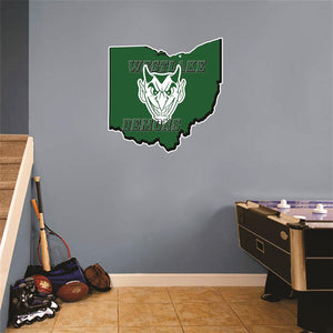 Westlake Ohio Map Wall Mascot™ Version 1