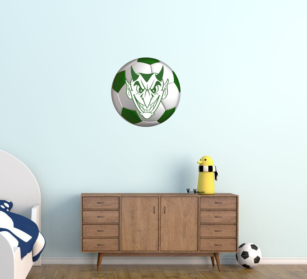 Westlake Demon Soccer Wall Mascot™